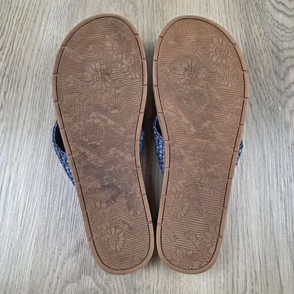 Yellow Box Fida Woven Flip Flop Sandals Size 10 - Picture 8 of 8